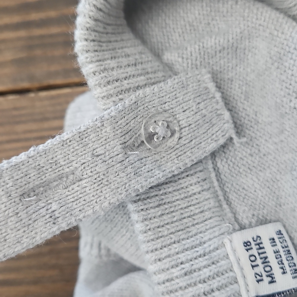 Janie & Jack Baby Heart Sweater Romper Size 12 - 18 Months - Picture 6 of 6